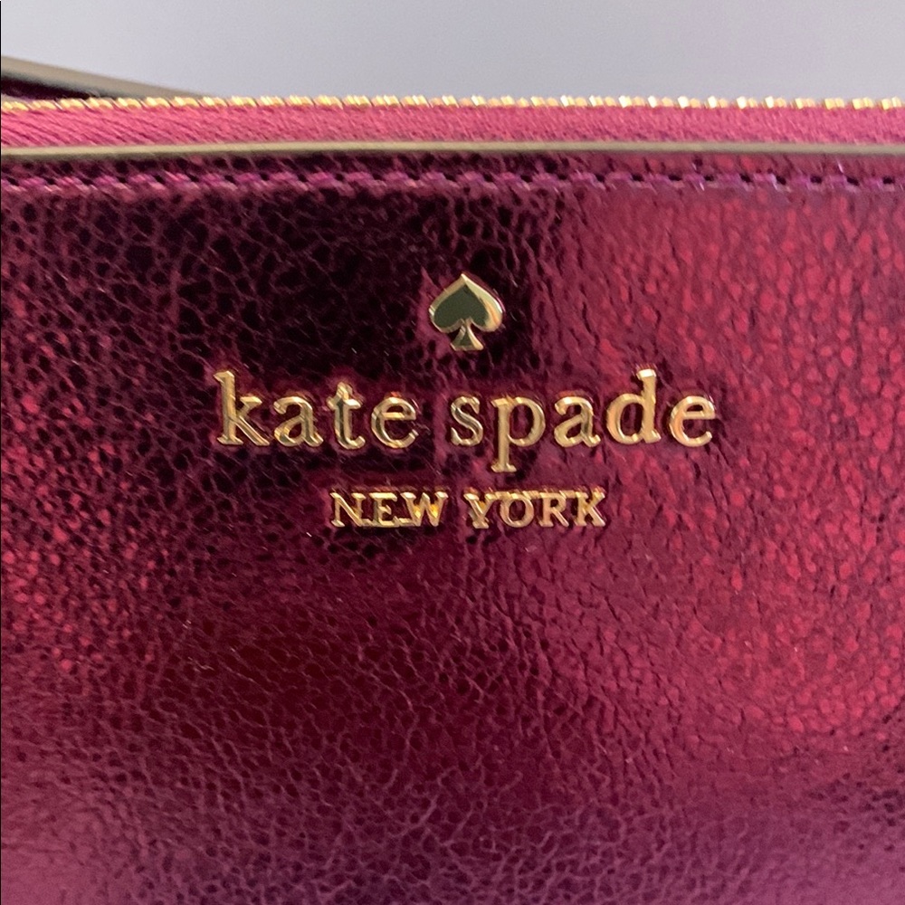 Kate Spade Purple Wristlet - Picture 4 of 10